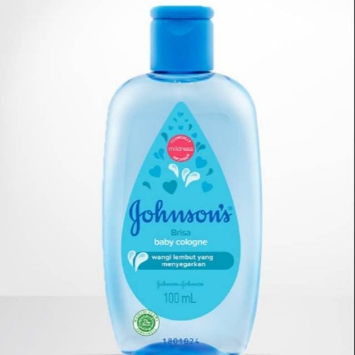 Johnson's Brisa Baby Cologne Lotion To Keep The Baby Smelling Nice, Fresh & Cool All Day Long For Unisex Childeren, 100ml - Peach