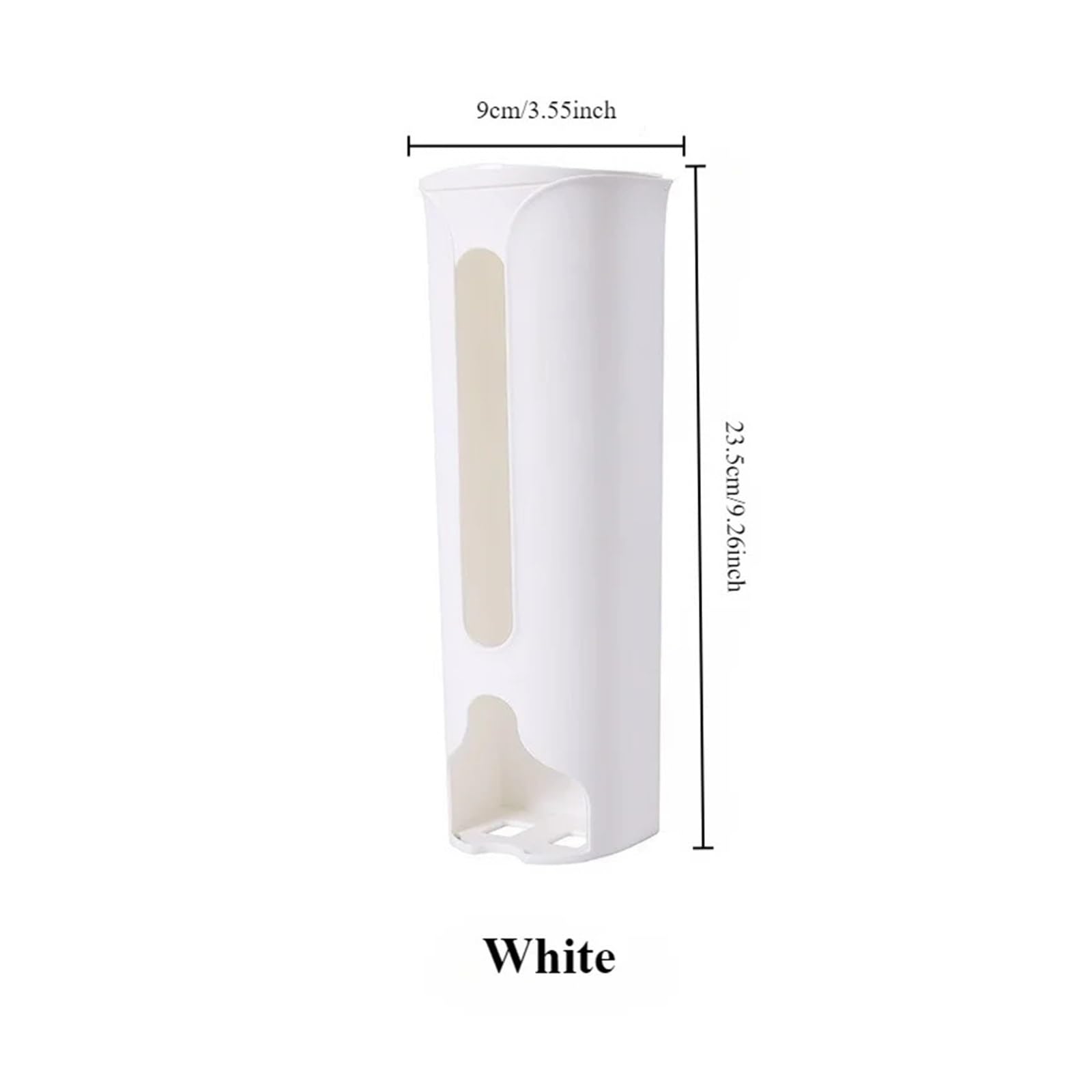 Dispensador De Bolsas De Basura Organizador de bolsas de plástico for cocina, caja de almacenamiento de bolsas de basura for colgar en la pared, bolsa de basura for el baño, dispensador de cubo, herra