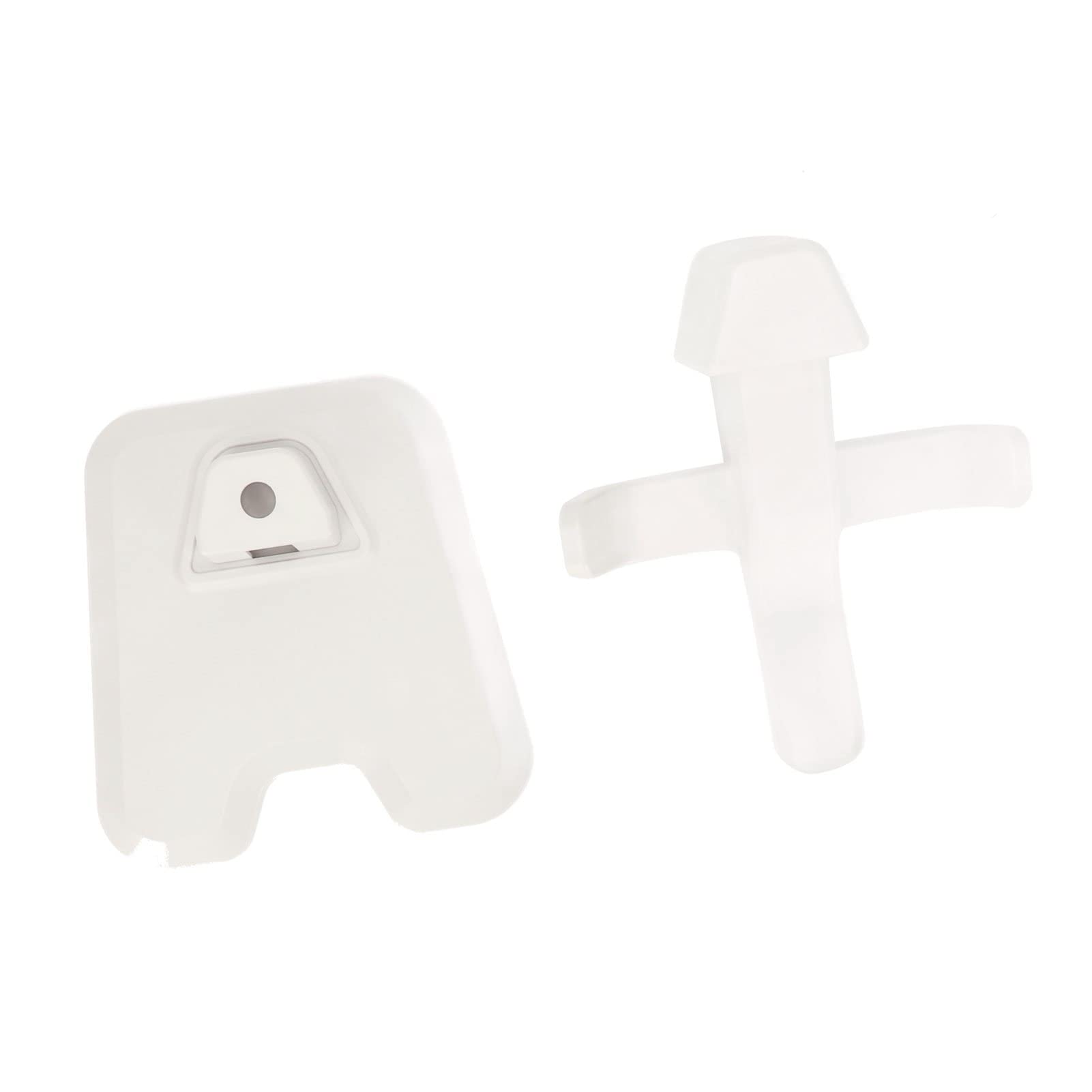AQFNEB Soporte de VR para 2, Soporte de Pantalla para Auriculares VR inalámbricos con Base de Esponja Antideslizante, Soporte de Almacenamiento Que Ahorra Espacio para (Blanca)