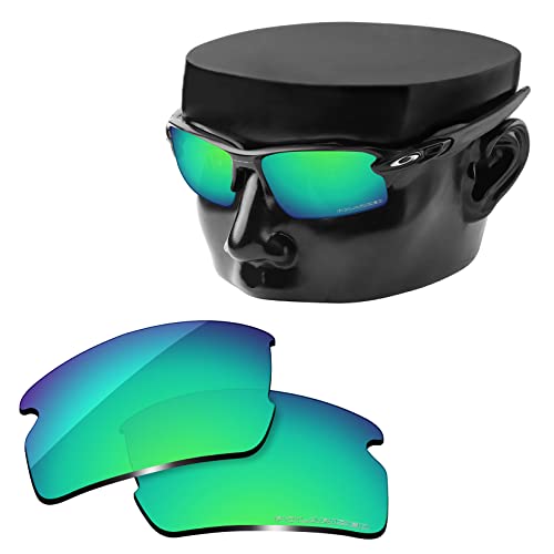 Image of OOWLIT Replacement Lenses Compatible with Oakley Flak 2.0 OO9295 59mm Sunglass