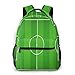 USGYY Rucksack Männer Damen Fußballplatz Fußball, Laptop Rucksäcke, Kinderrucksack Schulrucksack Daypack für Jungen Mädchen