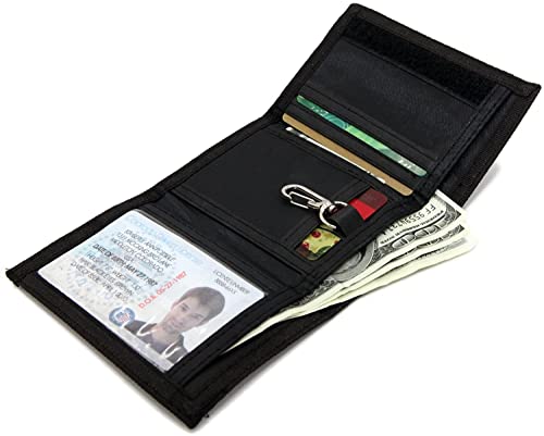 Ai-Dee NBT-001 Rfid Trifold Canvas Outdoor Sports Wallet For Kids- Christmas Gifts For Boys thumb #1