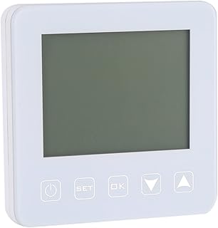 Termostato de Aquecimento Tela Inteligente Painel Controlador de Temperatura Tela LCD 240Vac 16A Temperatura do Termostato de Temperatura para Tela Aquecida Controlador LCD Tela