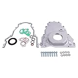 AIVWUMOT LS Front Timing Cover 12633906 12600326 with Gasket Compatible with Chevy GM LS2 LS3 Gen IV LSX 4.8L 5.3L 6.0L 6.2L Engines
