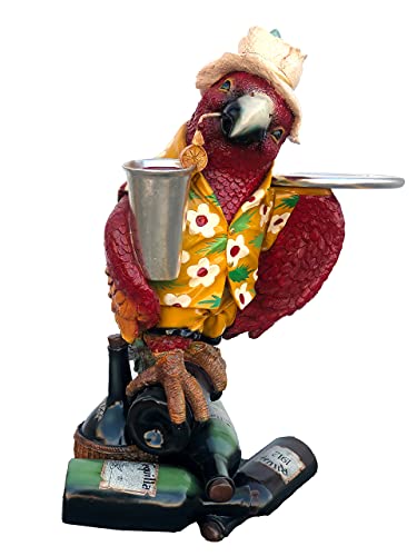 Estatua Parrot Butler Decoración miniatura 3