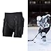 Pegciuho Padded Shorts Pad Skating Ski Hip Pad Hip Protection Impact for Outdoor Sports Roller Skating Skateboard Ski, M