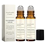 10s Wrinkle Serum, Anti-wrinkle Firming serum, Pure Natural Plant Essence, Smooths Fine Lines, Deeply Moisturizes, The Express Anti-Wrinkle Instant Lifting Effect (2pcs)