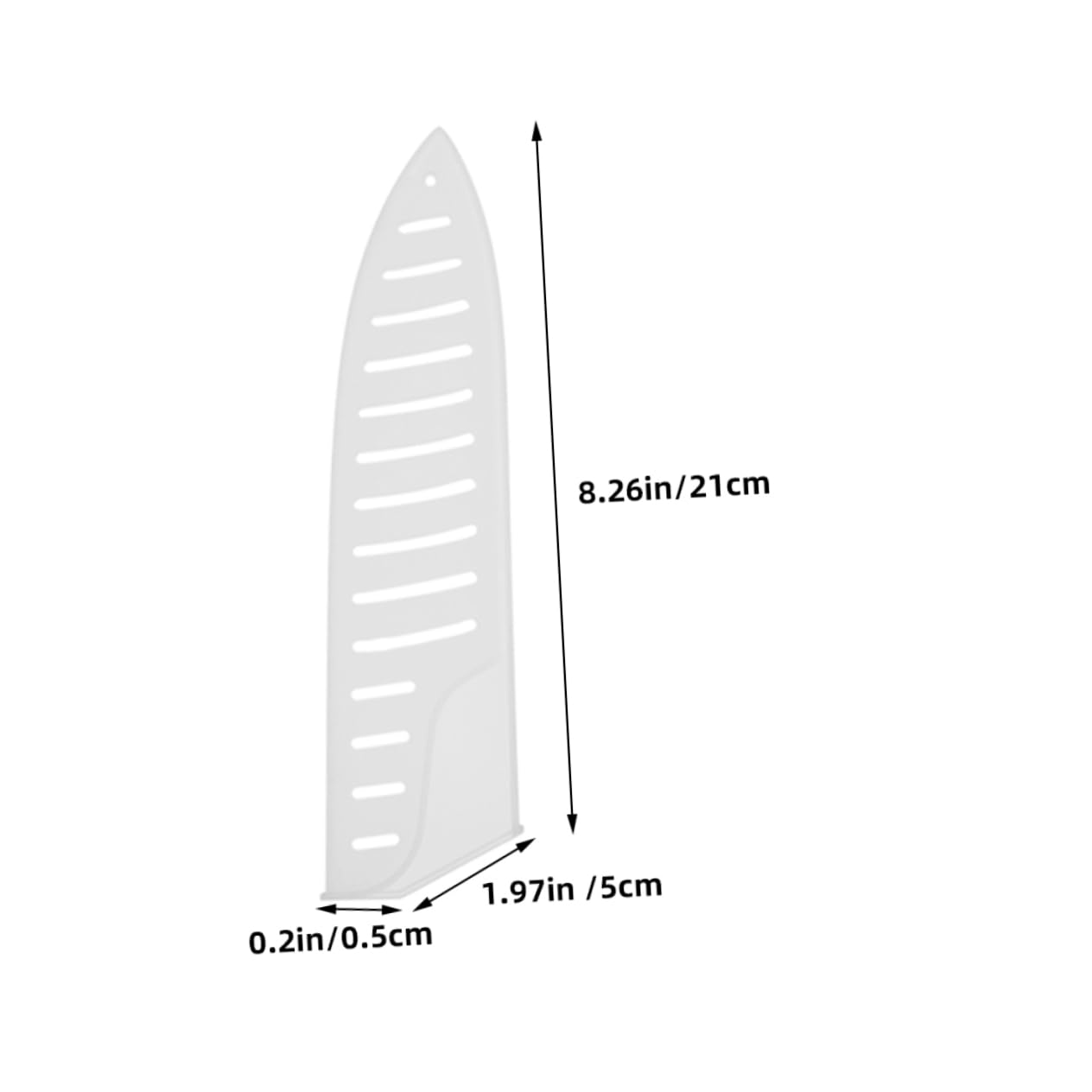 KICHOUSE 8pcs Kitchen Knife Covers Cutter Protectors for Chef Knives Bread Slicing and Utility Tools Prevent and Maintain Sharpness