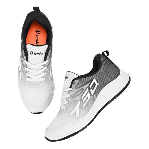 Image of Birde Men's Sports Shoes | Lightweight Running Shoes for Men | Breathable Walking Shoes with Cushioned EVA Sole | Comfortable Gym Sneakers
