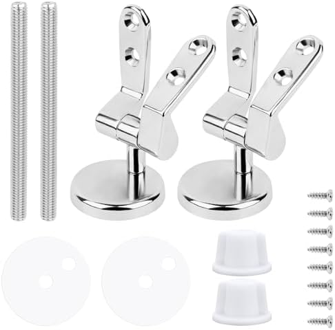 Charnière de fixation pour abattant WC, kit de fixation de remplacement