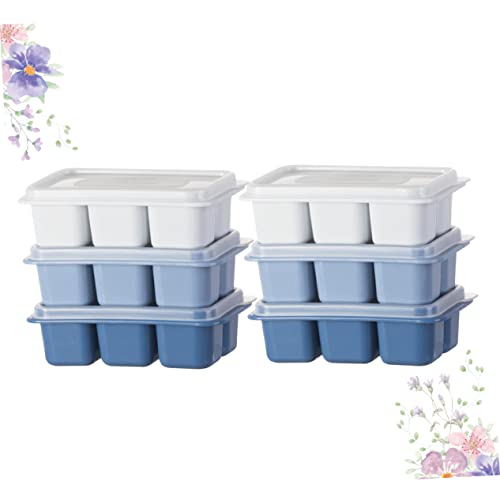 ABOOFAN 6 piezas molde plástico para cubos de hielo miniatura 2