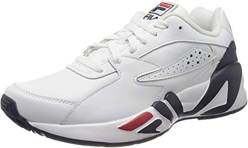 Fila Men's Mindblower White Navy Red Sneakers Shoes Sz: 12