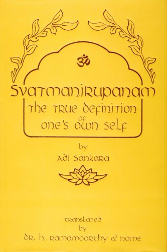 Svatmanirupanam: The True Definition of One's Own Self