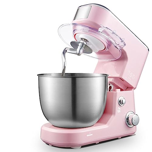 Food Stand Mixer for Baking 6 Speed Tilt Head Food Blender Electric Kitchen Mixers Planetary Mixing System with Stainless Steel Bowl,Dough Hook,Whisk,Beater for Kitchen Baking Cake Ice Cream