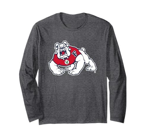 Fresno State Bulldogs Icon Officially Licensed Long Sleeve T-Shirt