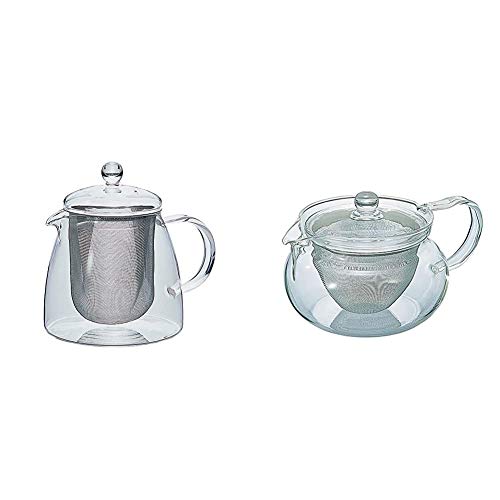HARIO(�n���I) ���[�t �e�B�[ �|�b�g �E �s���A 700ml 4�t�p CHEN-70T & �����}�{ ���� ���p�e��450ml �� �d�q�����W�Ή� CHJMN-45T�y�Z�b�g�����z