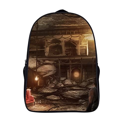 Sac à dos décontracté Doomsday grand sac d'école de mode pour jeunes