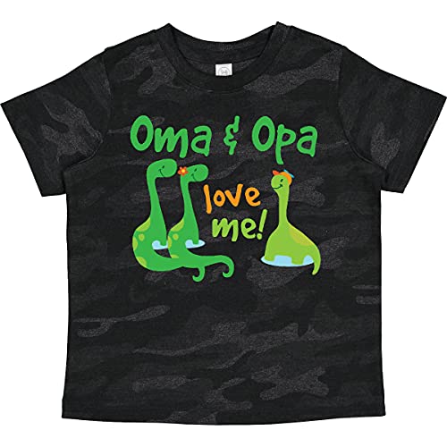 inktastic Oma and Opa Love Me Grandchild Toddler T-Shirt 3T Storm Camo 2dfa9
