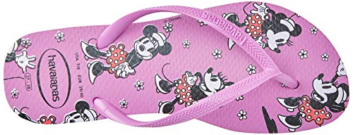 Chinelo Slim Disney, Havaianas, Feminino, Ice Pink, 37/38