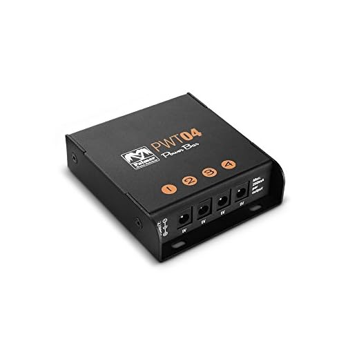 Palmer PWT 04 - Fuente de Alimentación universal para Pedaleras 4 Salidas
