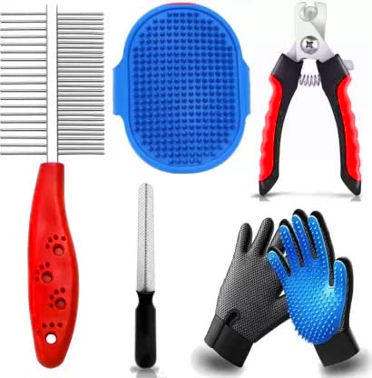 See full amazon price history chart for YOUHAVEDEAL Dog Grooming Kit Combo + Dog Nail Clipper with Filer + Double Side Steel Comb For Dogs and Cats + Grooming Glove for Dog + Adjustable Grooming Hand Glove Multicolor (Pack of 5) YOUHAVEDEAL Dog Grooming Kit Combo + Dog Nail Clipper with Filer + Double Side Steel Comb For Dogs and Cats + Grooming Glove for Dog + Adjustable Grooming Hand Glove Multicolor (Pack of 5) (B0BPPF344M) Amazon Price History, Amazon Price Tracker