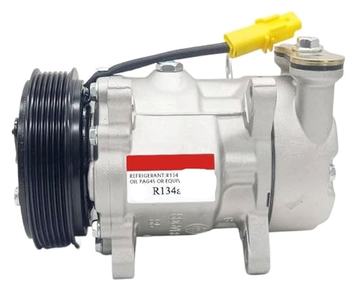 Aire Acondicionado Compresor Para Peugeot Para 306 106 206 Para Partner 6453GC 6453N1 6453JK 9611111780 9659237280 SD6V12 COMPRESOR DE A/C Compatible