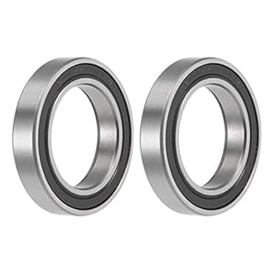 Sourcing Map MR24377-2RS Rillenkugellager Set 2Stk.