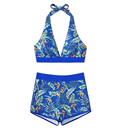 MAIGOIN - Traje de baño de cuello alto, vestido de verano, traje de baño negro, traje de baño para mujer, traje de baño islámico, traje de baño para mujer, control de abdomen, vestido de verano blanco