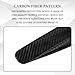 QKYS 2PCS Car Bumper Guard Strip, Scratch-Resistant Anti-Collision Patch, Rubber Car Bumper Protector Trim, Universal for Cars, SUV (Black)