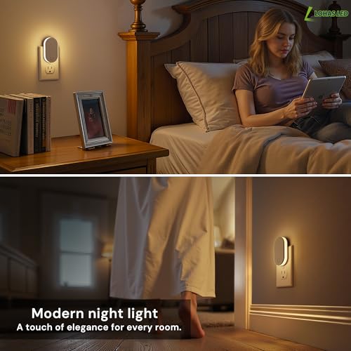 Luces nocturnas LED L LOHAS con sensor crepúsculo - 11% de descuento