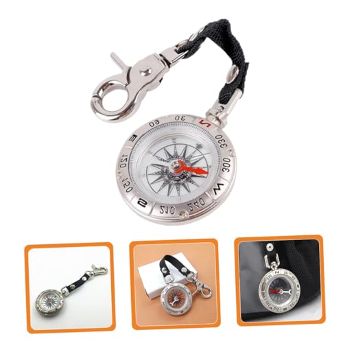 Brújula de Bolsillo Vintage Ligera y Portátil para Camping miniatura 7