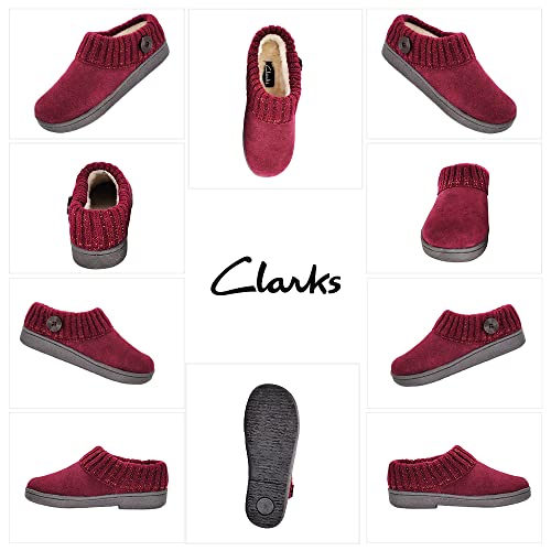 Image of Clarks Women's Knit Scuff Slippers