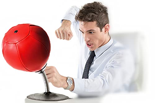 Desktop Punching Bag,Stress Relief Toys for Adults,Stress Buster Desktop,Anger Management Toys,Stress Relief Gifts,desktoys,Fight Camp,Stress Relief Desk Toy,Gifts for Boys,Fathers,Colleagues,Bosses