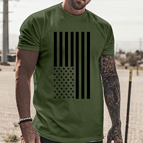 Shirts For Men, America Patriotic Flag Men's Shirts,Mens Patriotic T Shirt Short Sleeve 4Th Of July Tshirts Tees American Flag T-Shirt With Eagle Men's Patriotic Shirts Blouses & Button-Down Shirts #TOP1