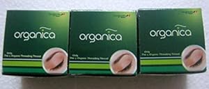 3 Szpulki x 300 m Vardhaman Organica Nić do Brwi