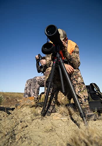 Bog Deathgrip Sherpa Carbon Fiber Tripod With Heavy Duty Construction, 360 Degree Ball Head, Quick-Release Arca-Swiss Mount System, And Optics Plate For Hunting, Shooting, Glassing, And Outdoors #TOP7