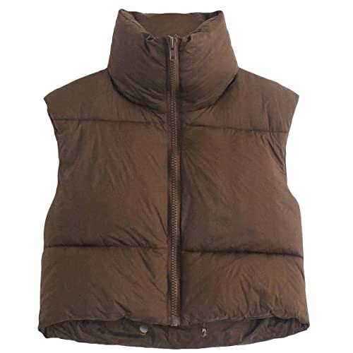Women's Cropped Puffer Vest