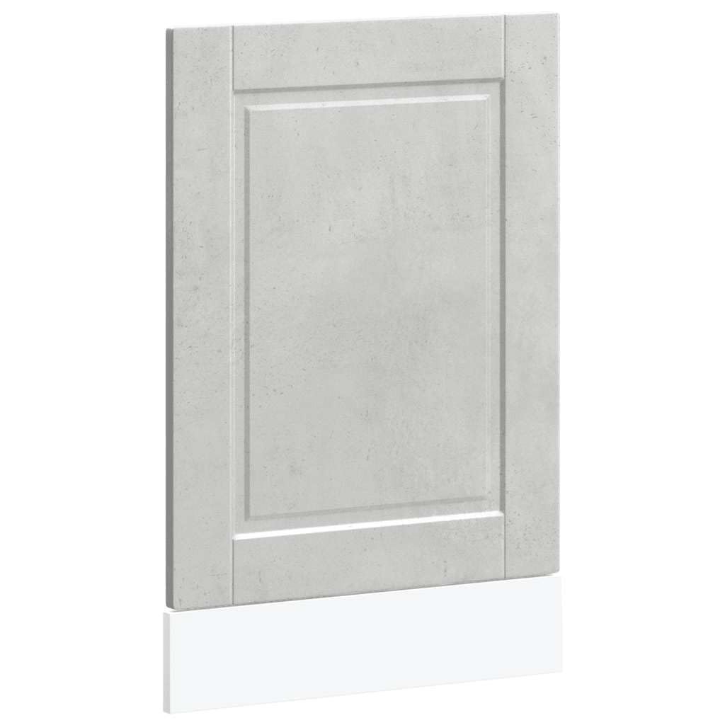 Panel para lavavajillas Porto gris cemento 45 x 1,5 x 57 cm aglomerado