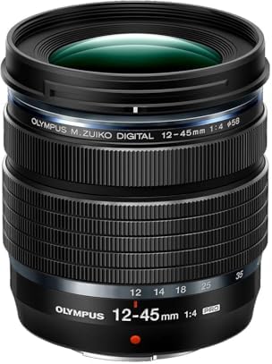 Olympus M.Zuiko ED 12-45 mm F4.0 Pro - Objetivo Digital (Zoom est...