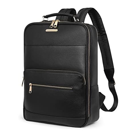 WESTBRONCO Laptop Backpack Fits 14" Computer Backpack for Women & Men Travel School College Work Professional Notebook Bags, Black, Travel Backpacks Cover