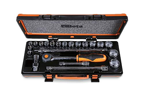 Beta Tools 9200939 Cassette 22 Pieces Hexagonal 1/2 A/C17HR, 920A/C17HR, Fabrik
