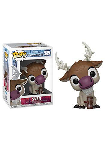 Funko Pop! Disney: Frozen 2 - Sven - el Reino del Hielo - Figura de Vinilo Coleccionable - Idea de Regalo- Mercancia Oficial - Juguetes para Niños y Adultos - Movies Fans - Muñeco para Coleccionistas
