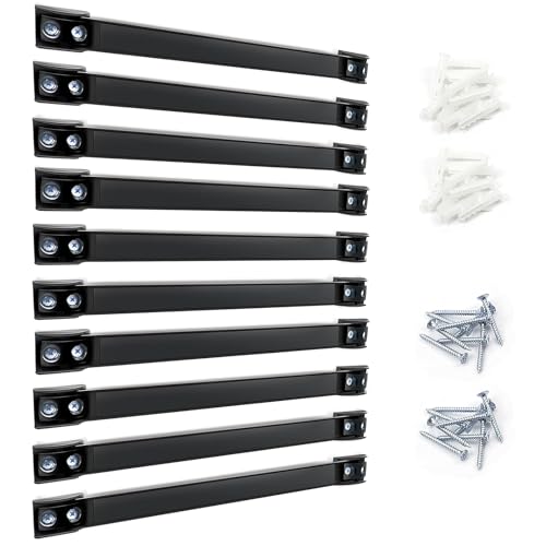 Image of DGSL Magnetic Tool Holder Strip 10 Pack, 16 In Heavy Duty Tool Organizer Magnetic Strip, Tool Magnet Bar For Garage Tool Organization