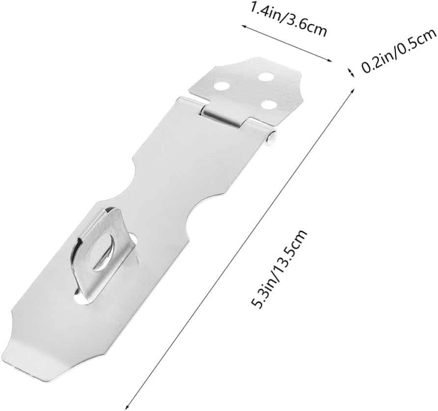 DOITOOL 40pcs Heavy Duty Gate Latch Lock Fixed Safety Latch for Outdoor Gates Fences Cabinets and Easy Installation and Versatile Use