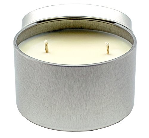 Premium 100% All Natural Soy Wax Aromatherapy Candle - 16oz Tin Buttered Rum: Our Buttered Rum Smells just Like The Real Thing - Dark Rum, Butter, Sugar and Cloves.