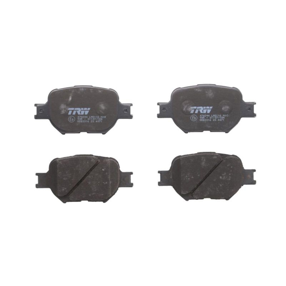 Garnitures de frein à disque TRW GDB3316 pour Toyota Celica