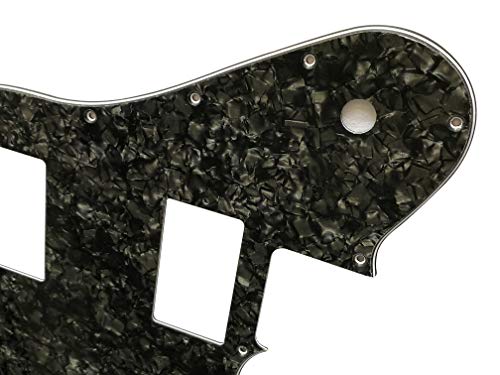 Pickguard personnalisé pour Fender Squier Telecaster Deluxe PAF Style (4 plis noir perle) - Les Beatles, Paul McCartney, John Lennon, RIngo Starr, George Harrison Pickguard personnalisé pour Fender Squier Telecaster Deluxe PAF Style (4 plis noir perle) – Image 5