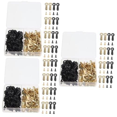 Image of 360pcs Picture Frame Backing Clips with Screws Turn Buttons for Easy Photo Hanging and Replacement Hardware for Crafts and Wall Decor