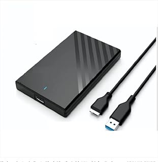 3.0 - Portable External Hard Disk - 500 gb -USB 3.0 for PC Laptop Windows and Mac, External HDD – Black (500 gb)