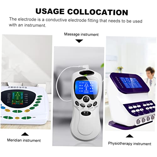 Patch électrode non-tissé Ipetboom plaques de massage en silicone blanc - 7